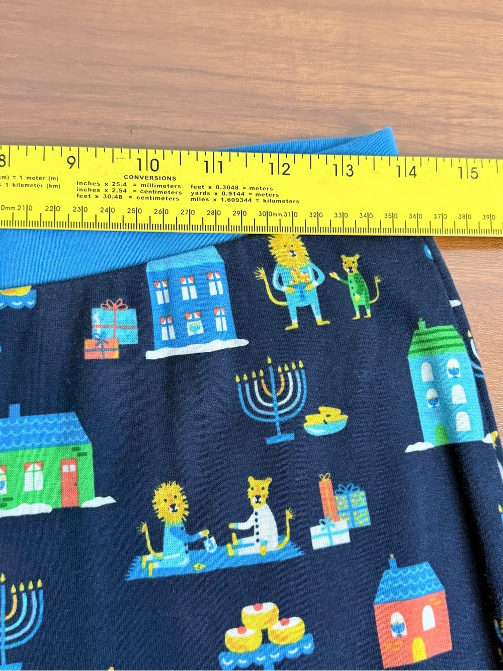 Target Women’s Navy Blue Hanukkah Pajama Set M - Picture 5 of 12
